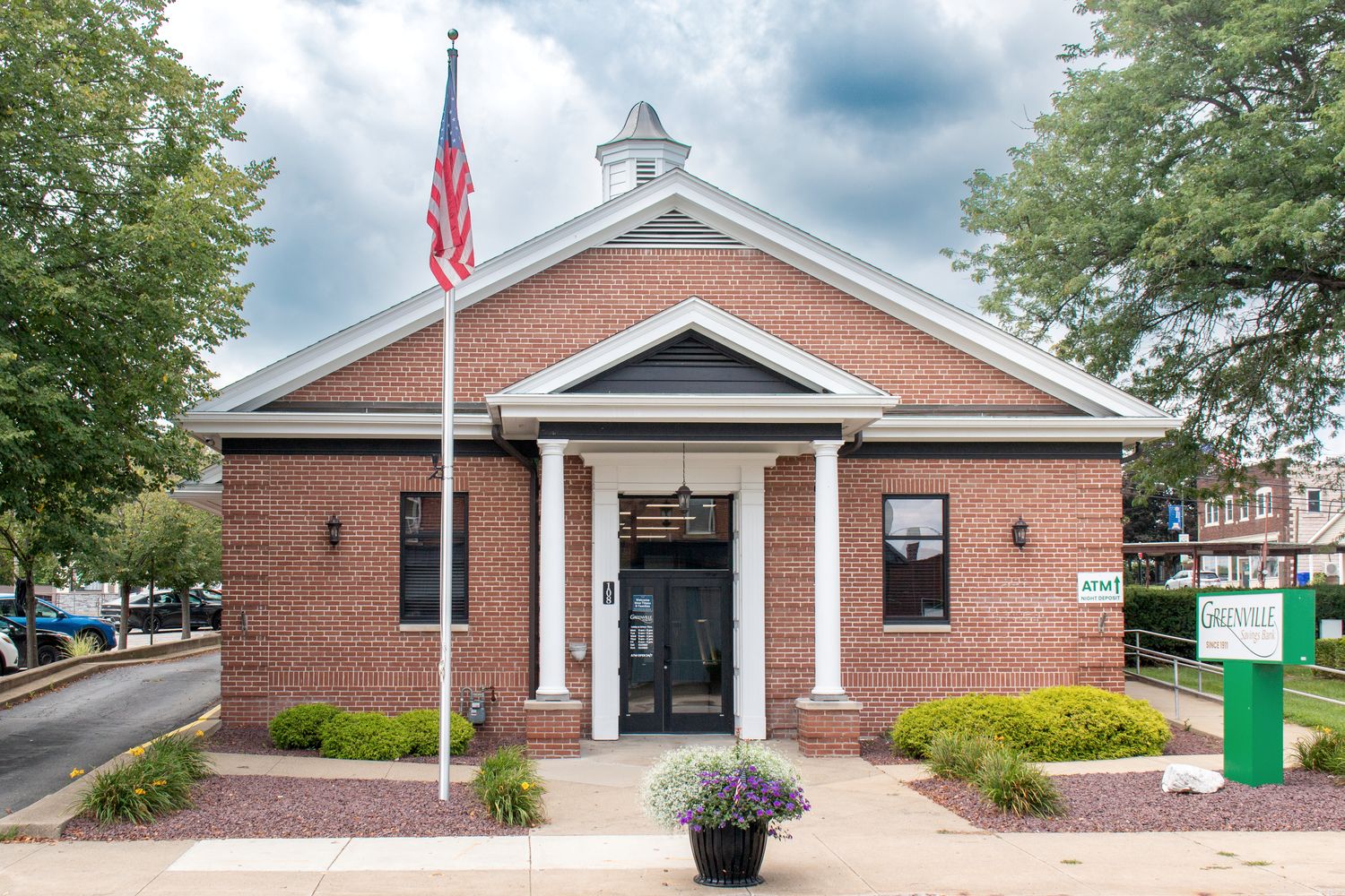The New Wilmington branch at 108 South Market Street