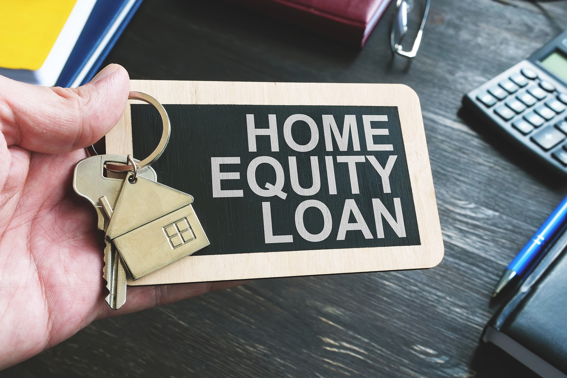 Home-equity,Loan,Form,And,Documents,On,A,Table.