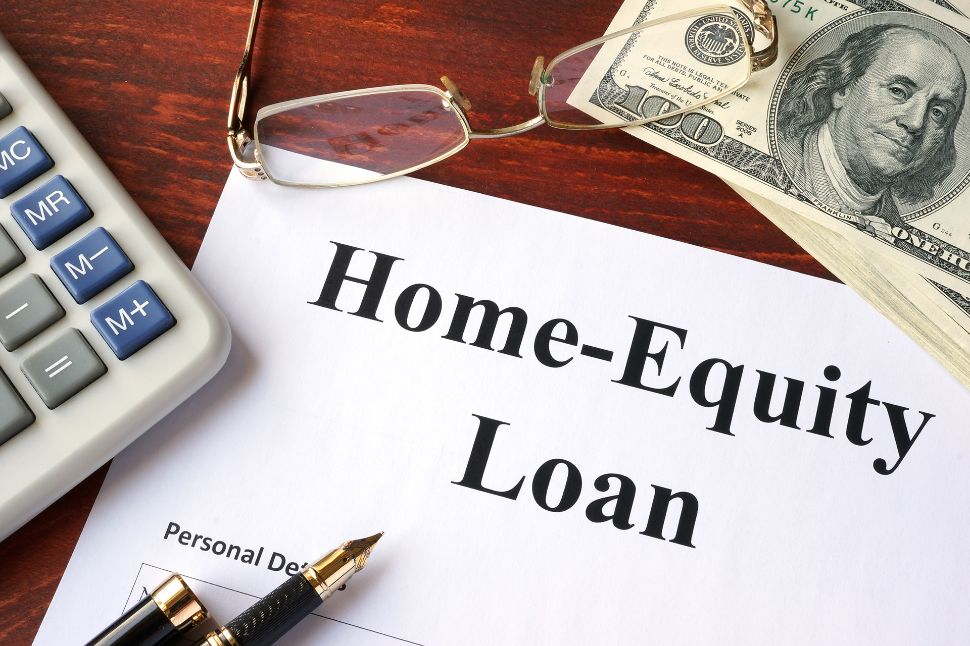 Home-equity,Loan,Form,And,Documents,On,A,Table.